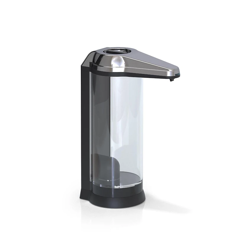 Better Living Products 70181 TOUCHLESS XL Hands Free Automatic Soap and Sanitizer Dispenser Black and Stainless Steel