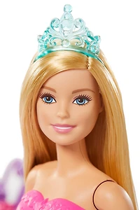 ​Barbie Dreamtopia Princess Doll, 11.5-in Blonde, with Fantasy Horse and Chariot