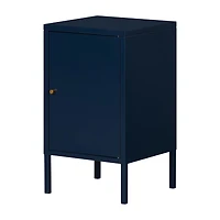 Table de chevet avec porte en métal de la collection Dylane South Shore