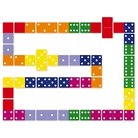 Janod Dominos Animaux de la Jungle  – Jeu Éducatif en Carton pour Enfants – À partir de 3 Ans – Développement de la Motricité Fine et Apprentissage des Nombres - 327712