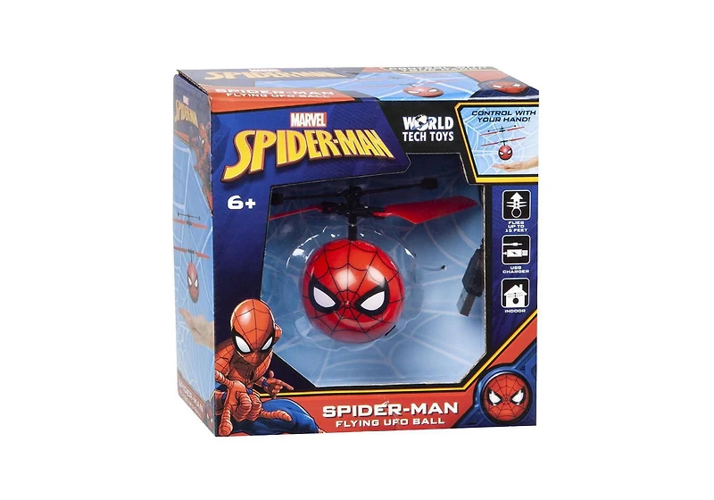 Marvel Licensed Spider-Man IR UFO Heli Ball