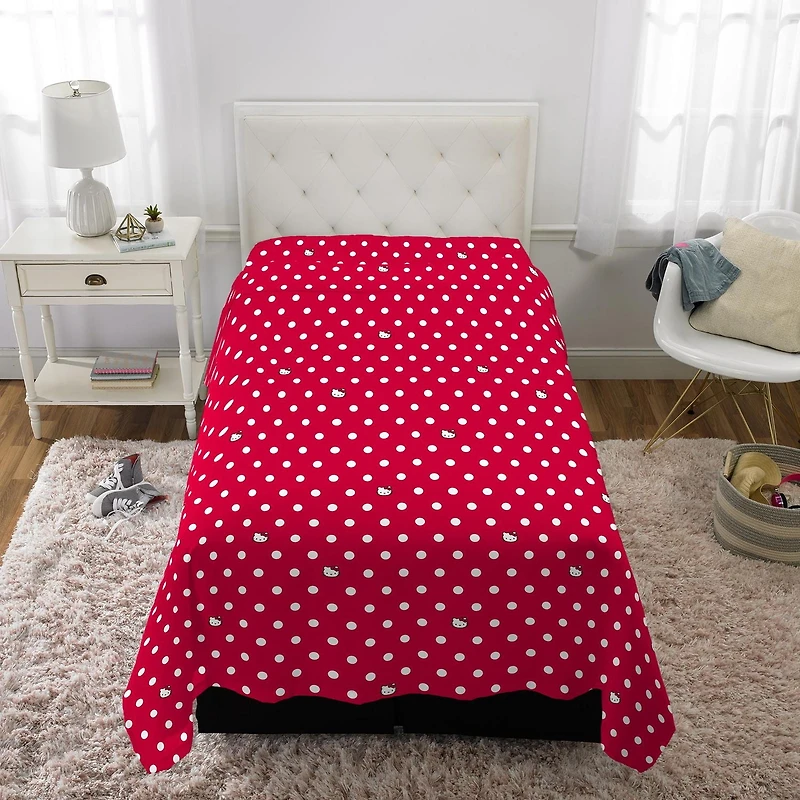 Hello Kitty " Big Bow Energy" Twin Sheet Set