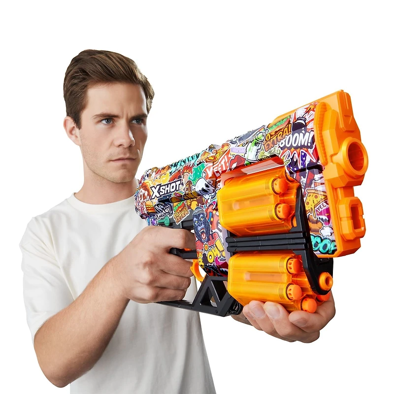 X-Shot Skins Dread Dart Blaster (12 Darts