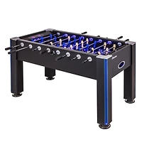 ATOMIC 58" Azure LED Light Up Foosball Table Black