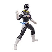 Power Rangers Lightning Collection In Space Black Ranger 6-Inch Premium Collectible Action Figure Toy with Accessories
