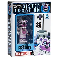 Five Nights at Freddy's Funtime Freddy avec le coté droit  de la scène