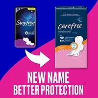 28 serviettes de nuit CAREFREEMD ultra-minces avec ailes