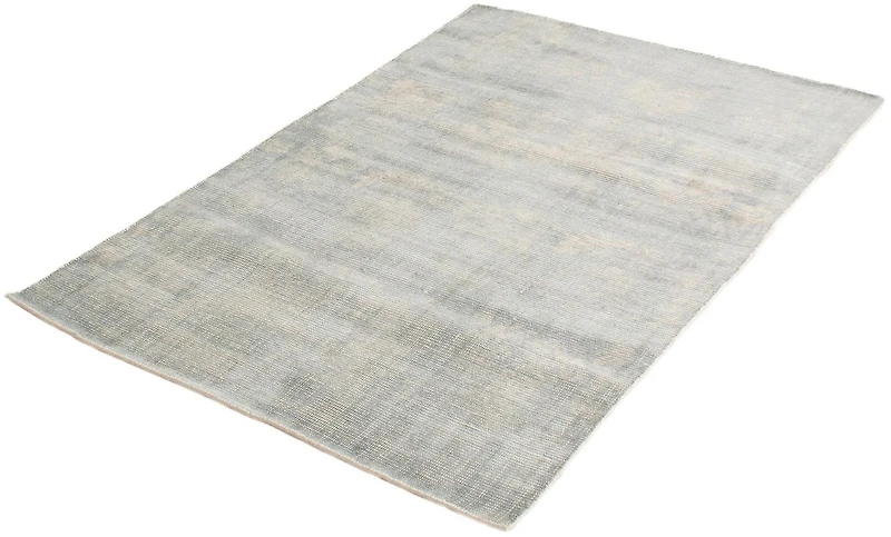 ECARPETGALLERY 5'0" x 7'7"  Transitional Galleria Hand Loomed Area Rug for Living Room, Dining Room and Bedroom in Grey