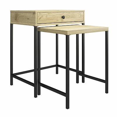 Tables d’appoint gigognes Tamlin naturel