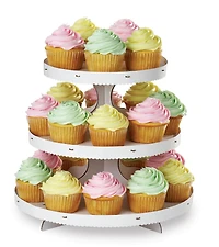 Wilton White Cupcake & Treat Stand, Holds up to 24 cupcakes