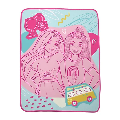 Barbie "Joy with Friends" Throw