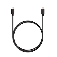 Veho Pebble USB-C to Lightning Charge and Sync Cable 1-m/3.3-ft - Black