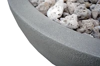 Bond Canmore 36 Inch Envirostone Fire Bowl - 52614, 65,000 BTU