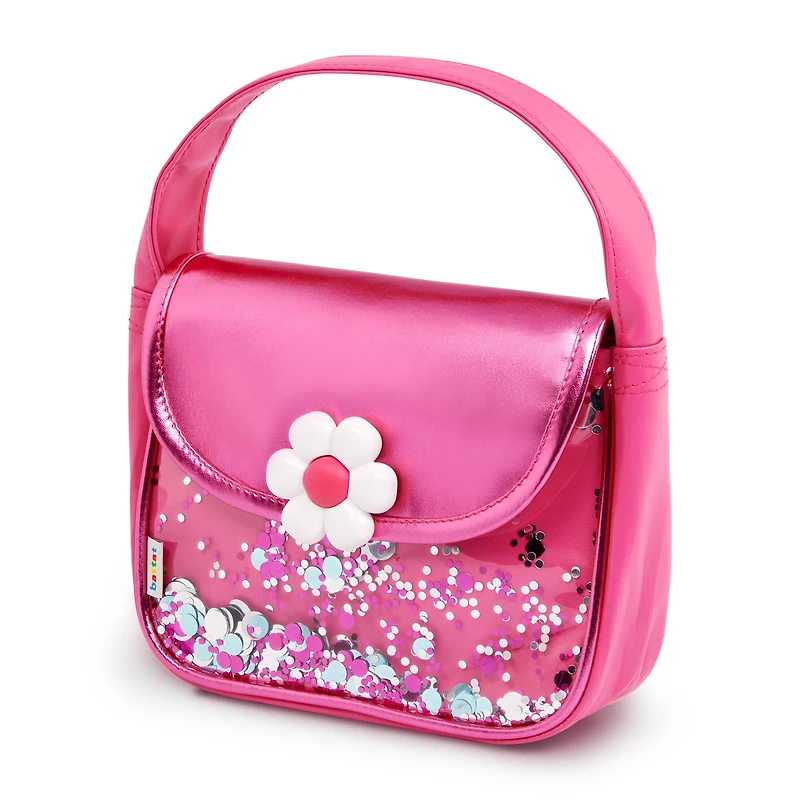 Ensemble Sac à Main Rose Étincelant avec Téléphone, Clés, Carte et Maquillage – Jouet pour Tout-Petits et Enfants d’Âge Préscolaire par Battat BATTAT ENS SAC MAIN