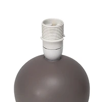Simple Designs Mini Ceramic Globe Table Lamp