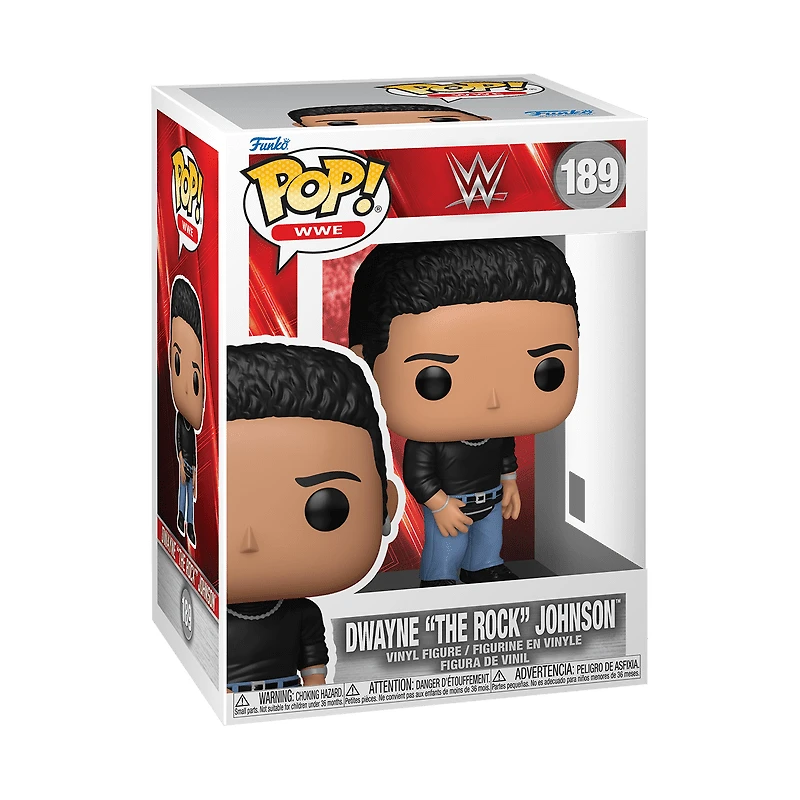Funko Pop! WWE: WWE - Dwayne "The Rock" Johnson figurine en vinyle