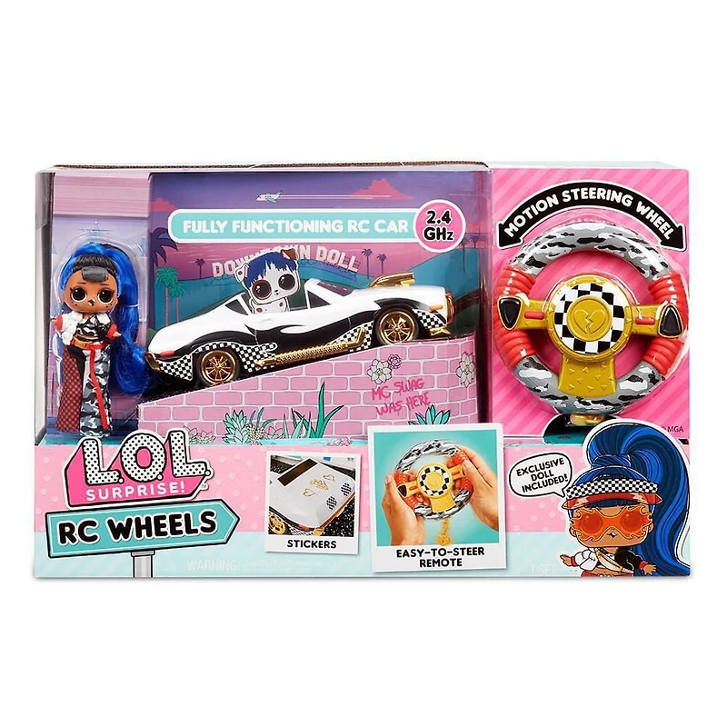 L.O.L. Surprise! RC Wheels – Remote Control Car with Limited Edition Doll