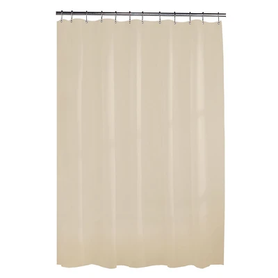 Doublure de rideau de douche en PEVA épaisse et imperméable Mainstays, 137 x 198 cm, transparente