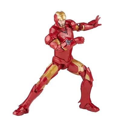 Hasbro Marvel Legends Series, figurine Iron Man Mark 3 de 15 cm, personnage Infinity Saga, design premium, 5 accessoires À partir de 4 ans