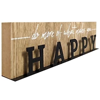 SENTIMENT MOT DÉCOR  - HAPPY