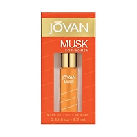 Jovan Woman Musk Oil, Floral fragrance, notes of jasmine, neroli, bergamot, and musk, 10ml