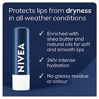 Nivea MEN ACTIVE Care Lip Care with 24H Moisture, Duo Pack, 2 x 4.8g