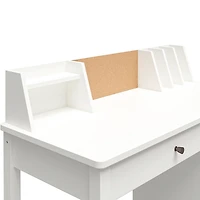 Abigail Kids Desk with Chair, White