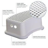 Dreambaby® Step Stool - Grey Dots