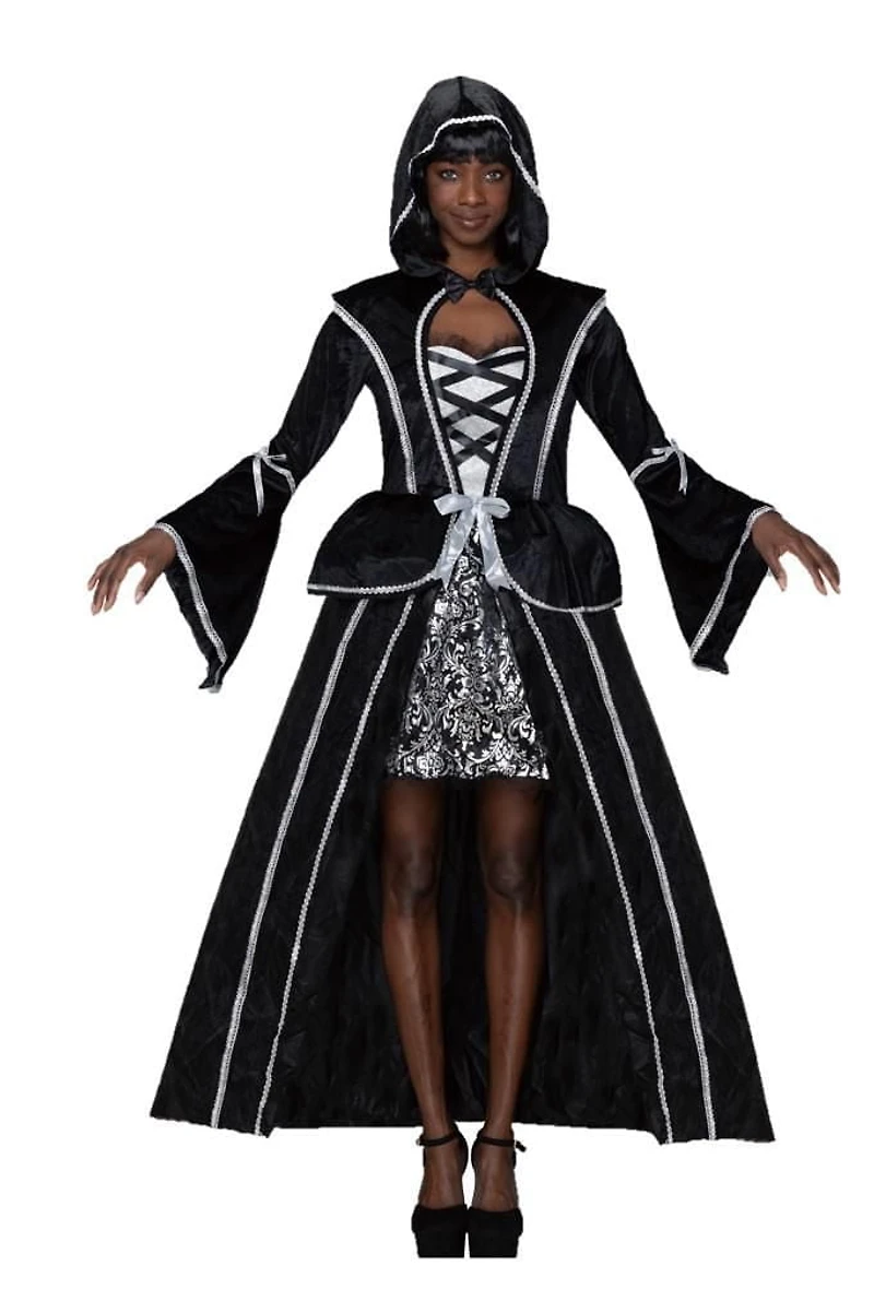 HALLOWEEN WOMAN GOTHIC ENCHANTRESS COSTUME