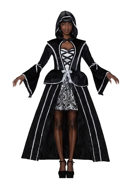 HALLOWEEN WOMAN GOTHIC ENCHANTRESS COSTUME
