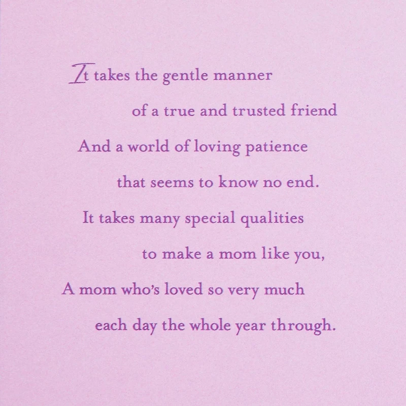 Hallmark Birthday Card for Mom (Special Mom)