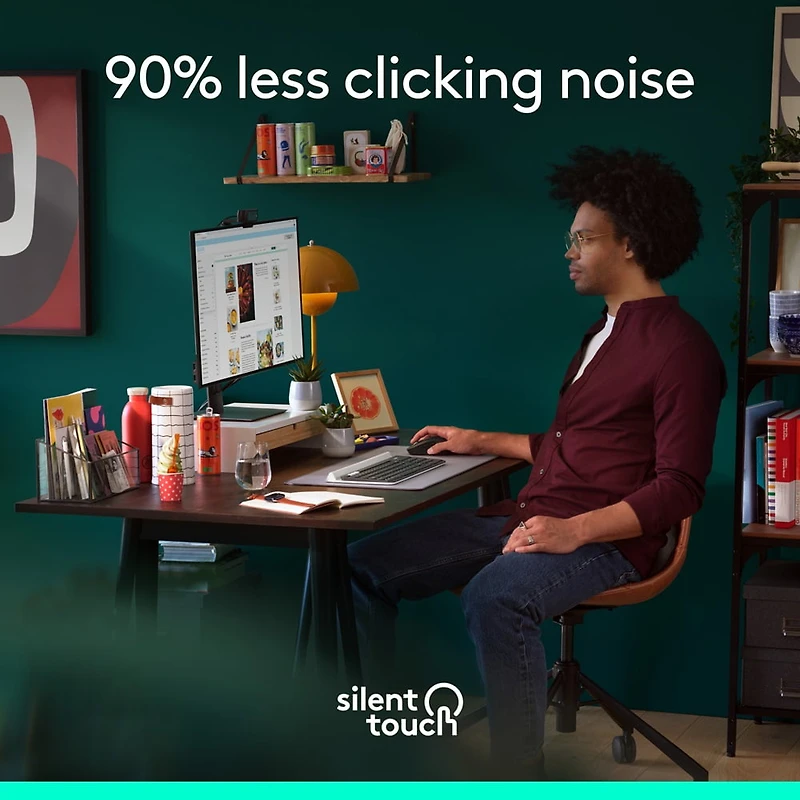 Logitech Signature M650 Souris Sans Fil - Pour Mains de Petites & Moyennes Tailles - Graphite