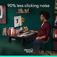 Logitech Signature M650 Souris Sans Fil - Pour Mains de Petites & Moyennes Tailles - Graphite