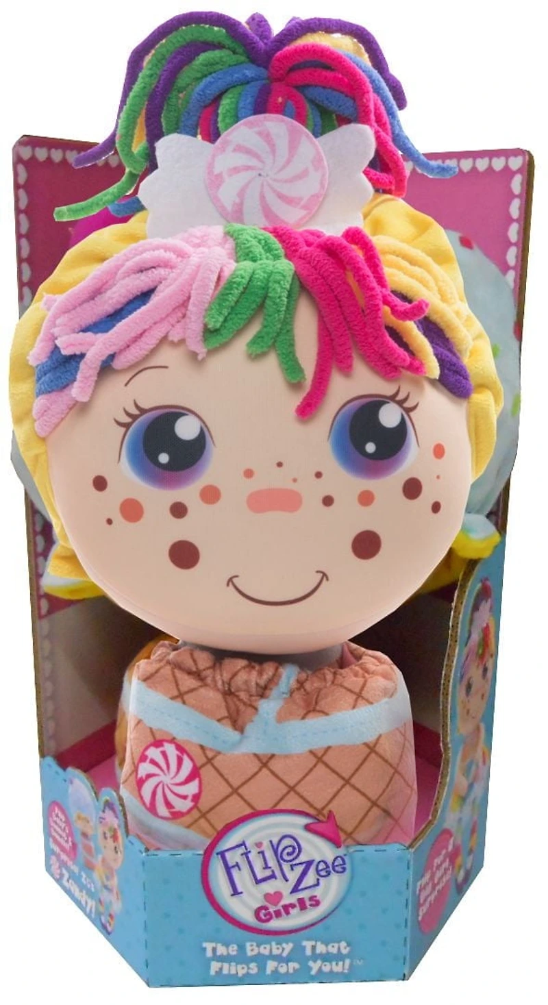FlipZee Girl Zandy Candy Plush Toy