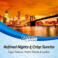 Refresh Your Car! Refined Nights/Crisp Sunrise Air Freshener - 6 Count