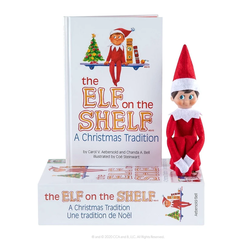The Elf On The Shelf - Boy Light - Box set - English Book