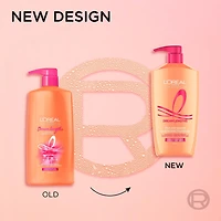 L'Oréal Paris Hair Expertise Dream Lengths Split End Sealing Shampoo, With Castor Oil and Vegetal Keratin for Long, Damaged Hair, 591ml