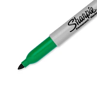 Sharpie Permanent Markers, Fine Point, Green