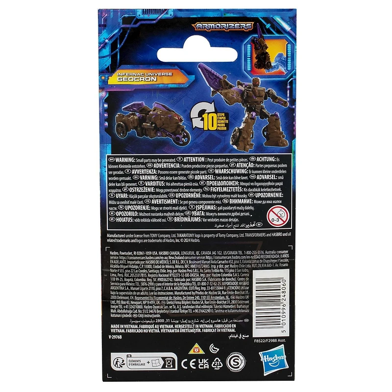 Transformers Legacy United, figurine Infernac Universe Geocron classe Origine
