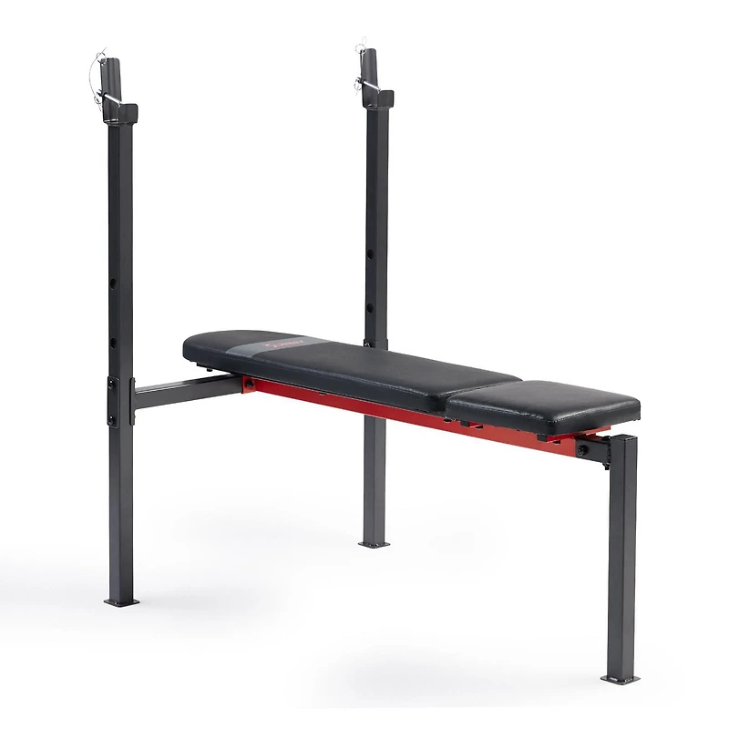 Sunny Health & Fitness Adjustable Standard Incline Weight Bench, Bench Press with Barbell Rack, Full Body Workout Exercise Multi-Function Strength Training for Home Gym - SF-BH623008