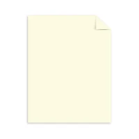 Astrobrights Cream Cardstock, 8.5” x 11”, 65 lb, 50 Sheets