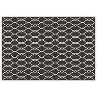 Paillasson gris Sharaya de 4 x 6 pi