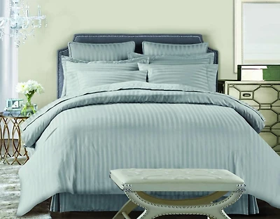 HS Blue D/Q Comforter Set