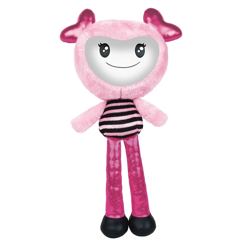 Brightlings Interactive Singing Pink Talking 15" Plush