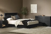 Commode 6 tiroirs pour Adulte, fini Chêne noir, collection Primo de Meubles South Shore