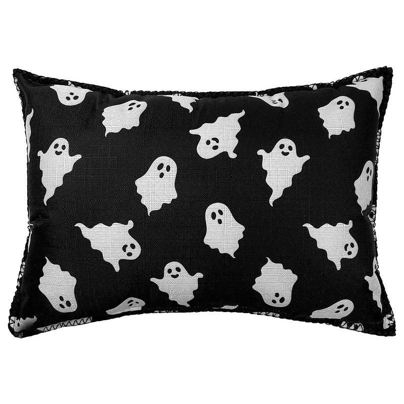 Way to Celebrate! Halloween Spooky Ghost Decorative Pillow