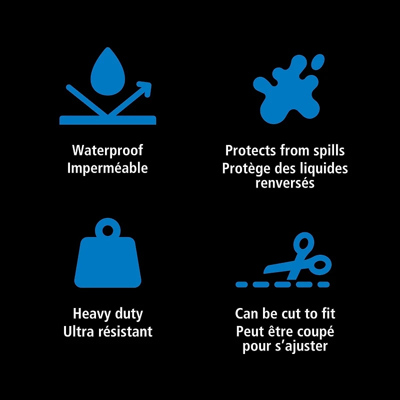 Protecteur de nappe robuste Mainstays