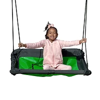 Creative Cedar Designs Platform Swing Green