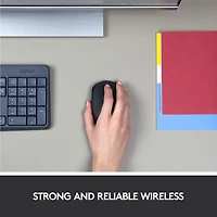 Logitech Souris Sans Fil M170, 2,4 GHz , Avec récepteur USB ultra-discret - Noir Vie de la batterie de 12 mois