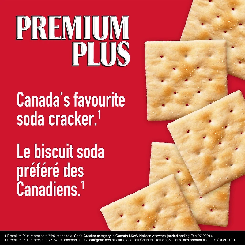 Premium Plus Salted Tops Crackers, 225 g